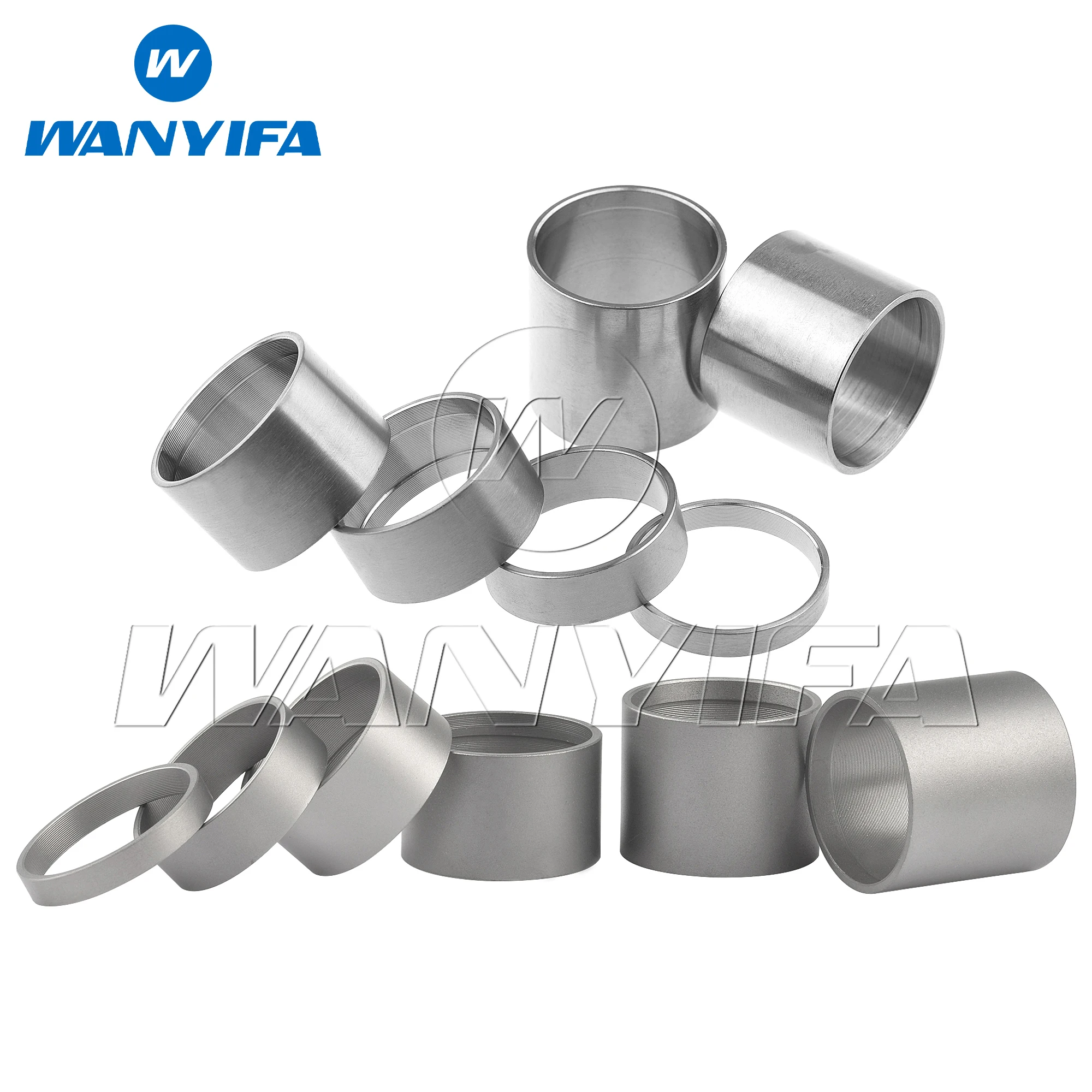 

Wanyifa Titanium 1-1/8" Bike Headset Fork Spacer 5/10/15/20/25/30mm Bicycle Front Fork Ring Gasket Washer Cycling Parts