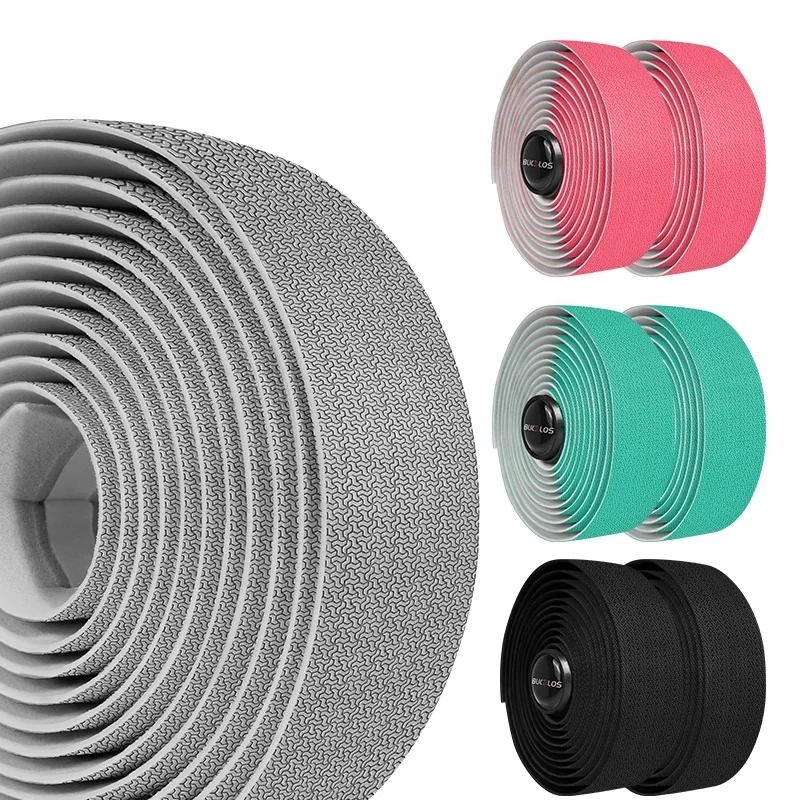 AliExpress BUCKLOS Bike Handlebar Tapes Anti-slip Shockproof Outdoor Cycling Handlebar Wrap Soft Comfortable Road Bicycle Handlebar Tape