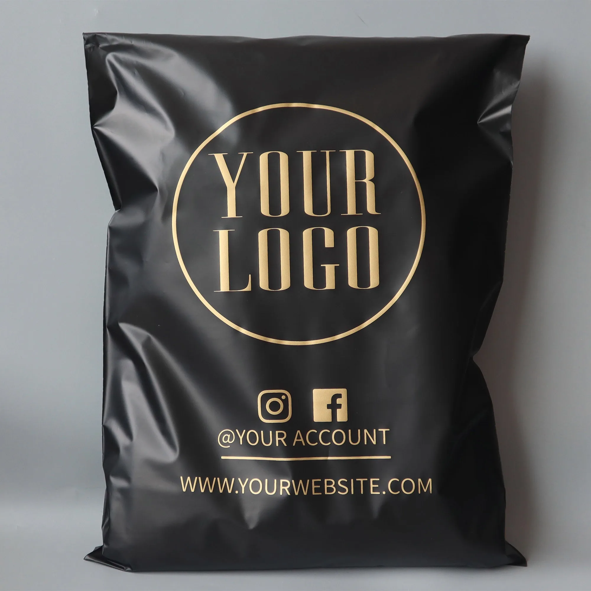 50pcs/Lot Plastic Mailer Envelope Bags Poly Shipping Mailing Colorful Packaging Parcel Storage Custom Logo Brand Mailer Envelope