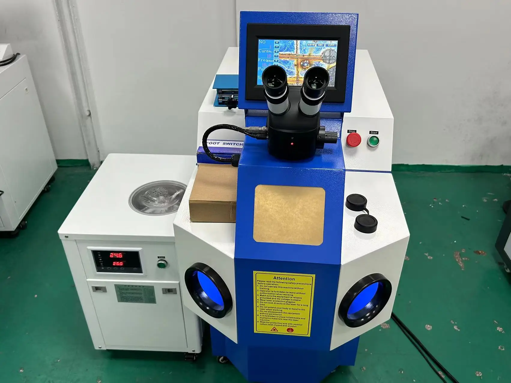 

200W 160J Vertical Desktop Jewelry Laser Welding Machine YAG Spot Laser Solder For Gold Silver Jewelry Dental Ring Chain Watch