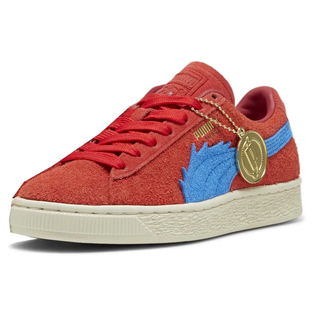 PUMA Mens Suede Buggy X Op Lace Up Sneakers Shoes