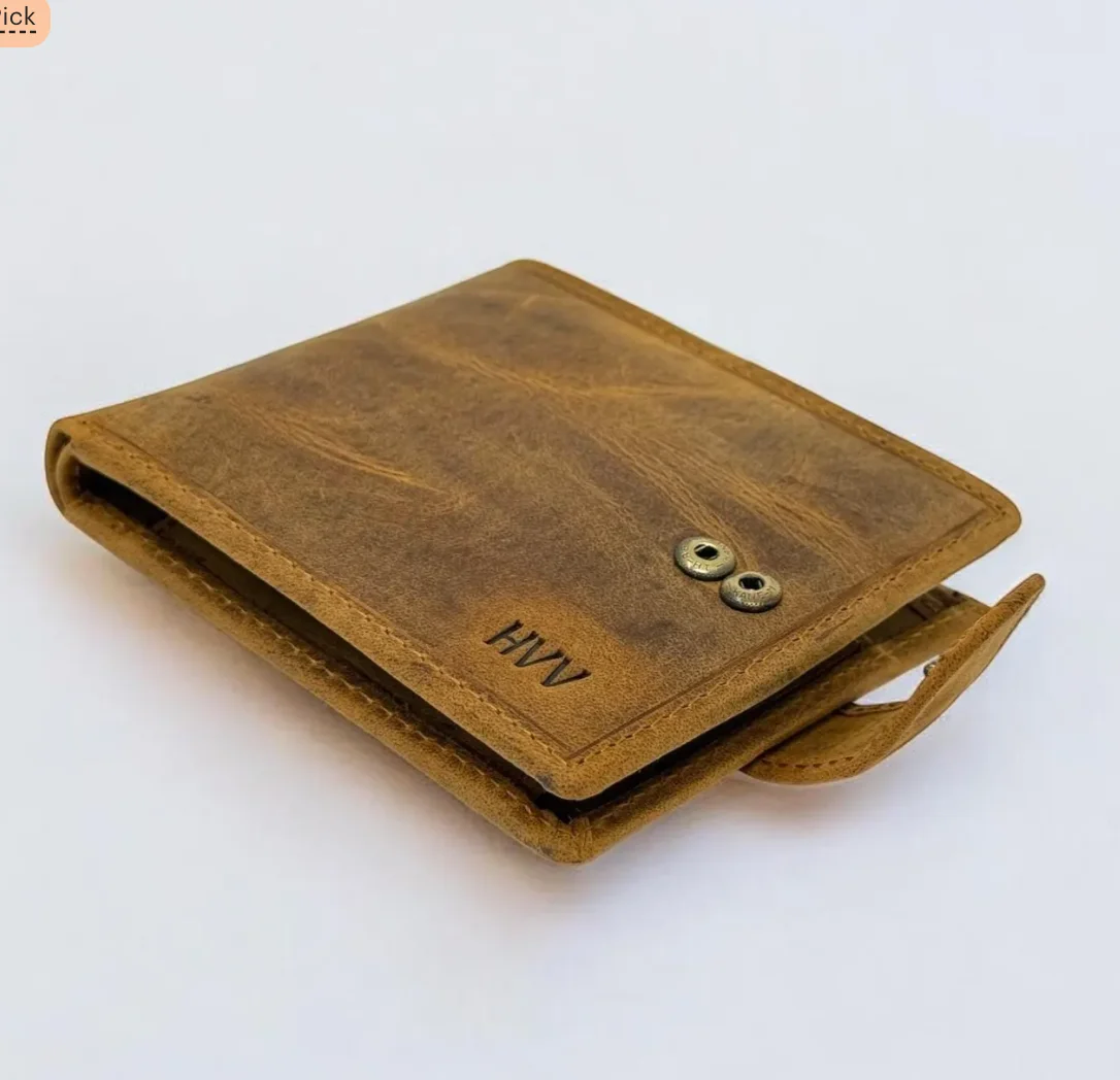 محفظة جلدية مخصصة: آمنة من IT ES RFID، هدية عيد الميلاد في علبة #4