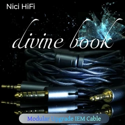 Nici HiFi-20 pro Flagship DIY Litz Modular Balanced Extension Cable with 0.78 2PIN MMCX iE900 N5005 N30 N40 MMCX IE300