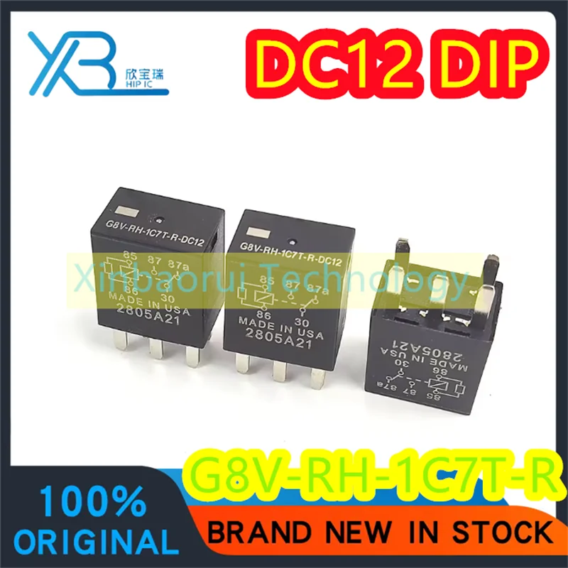 

(3/20pieces) G8V-RH-1C7T-R-DC12 12VDC 12V 35A five-pin conversion relay new spot electronics spot