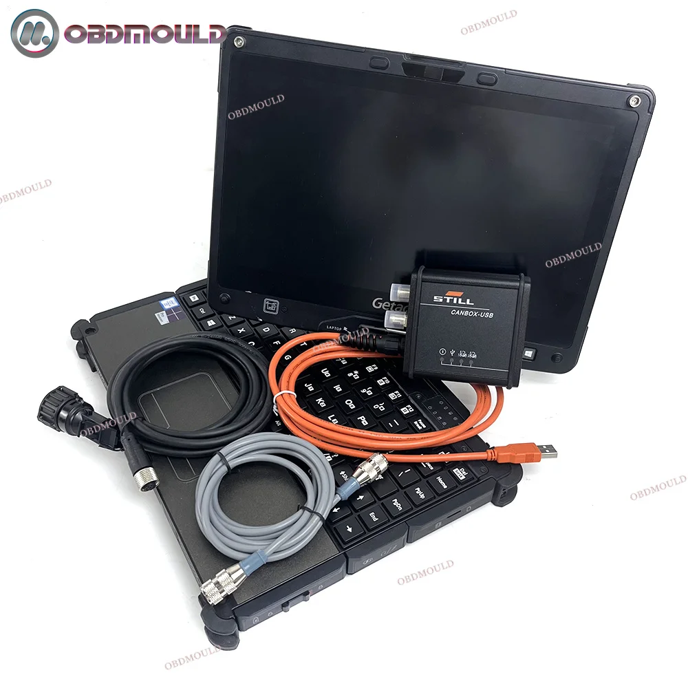 Forklift For Still Incado Box +Getac V110 laptop Diagnostic Kit for STILL STED S Navigator forklift Diagnostic tool STILL canbox