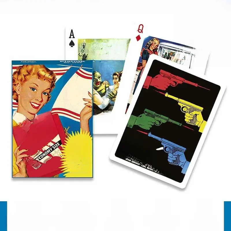 Piatnik, baralho de poker, 1950, 50 s, cartazes, capas, fotografias, produtos, brigitte bardot,