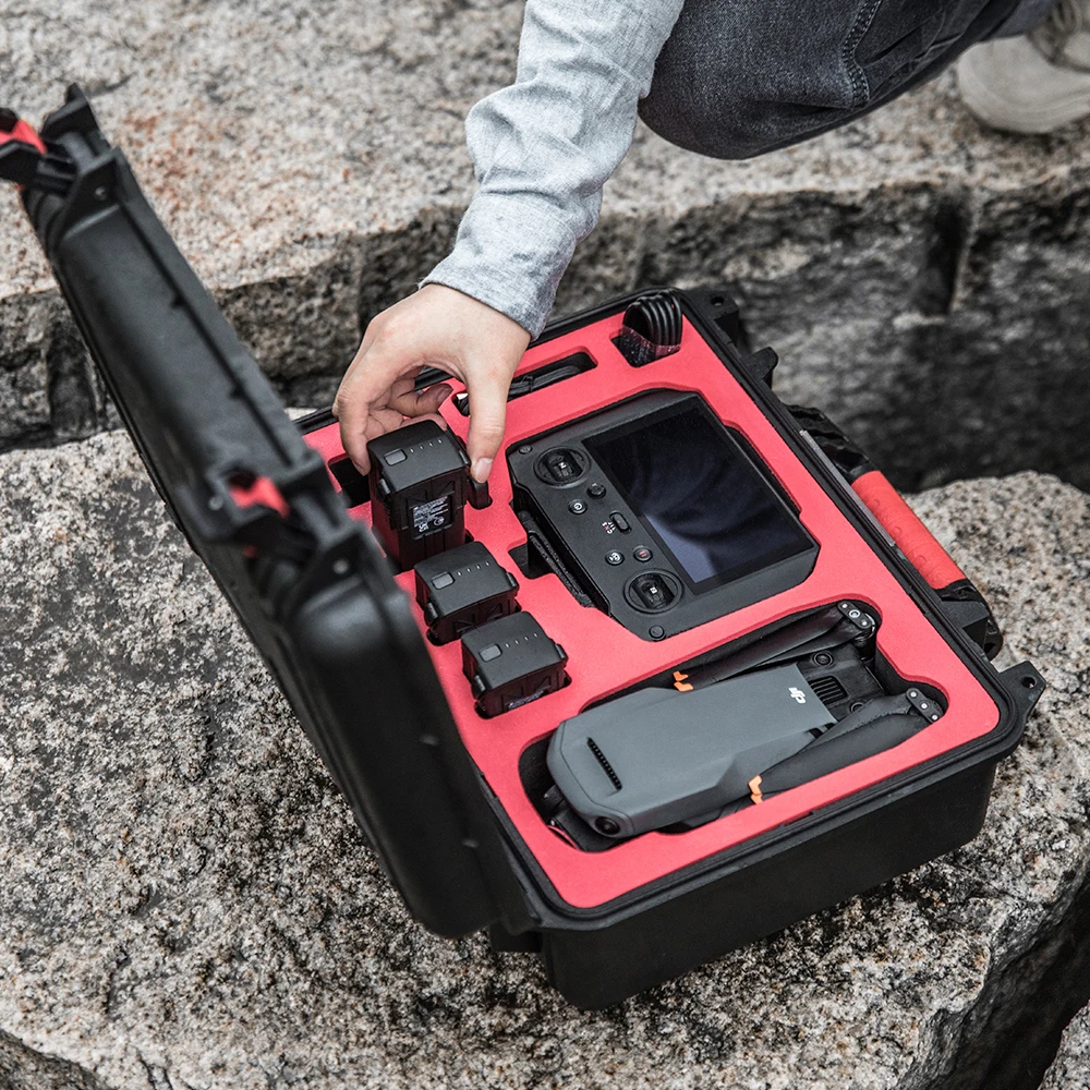 PGYTECH Safety Carrying Case Ip67 Shockproof Waterproof Suitcase EVA Hardshell Suitcase For Dji Mavic 3 Drone Accessories