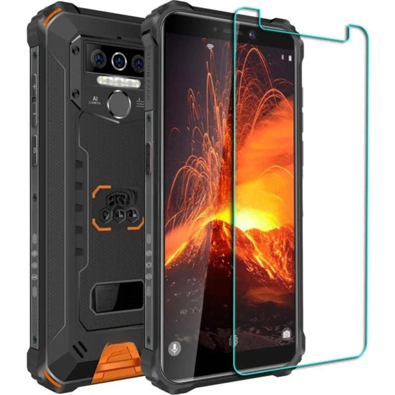 Dla Oukitel WP5 Szkło hartowane ochronne dla Oukitel WP5 Pro 5,5 "Ochrona ekranu Pokrywa telefonu Folia szklana — zdjęcie 2