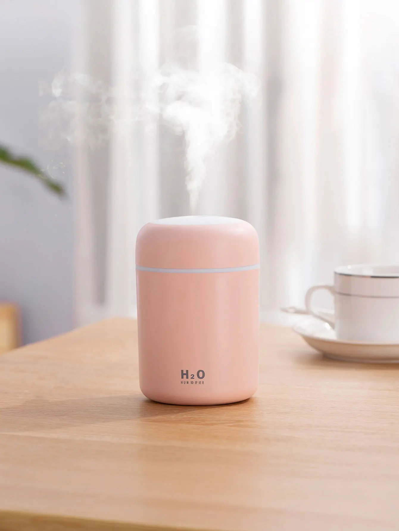300ml Aromatherapy Diffuser Humidifier Air Purifier Car Home Use Seven-color Light Aromatherapy Essential Oil image 5