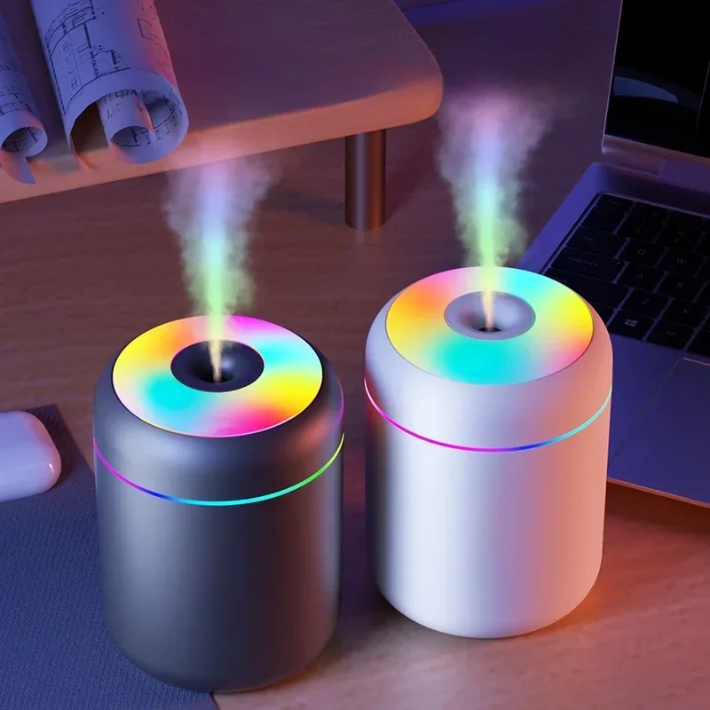 180ML Mini nawilżacz powietrza USB elektryczny dyfuzor zapachowy oczyszczacz olejków eterycznych aromaterapia Mist Maker światła do samochodu dom sypialnia — zdjęcie 2