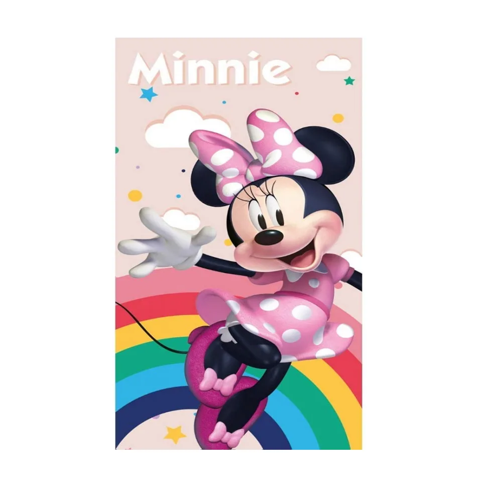 Disney- Minnie Poncho polyester shower towel 70x140cm