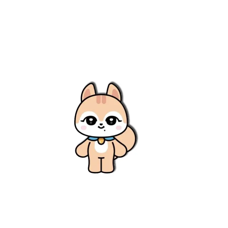 IVE MINIVE Cartoon Figure Acrylic Brooche WonYoung YuJin GANGANJI