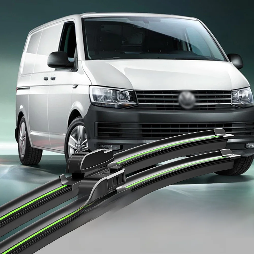 Für VW Transporter Multivan T4 T5 T6 T7 1990–2023 Frontscheibenwischerblätter 2 x Windschutzscheiben-Fenster-Zubehör 2007 2014 2015