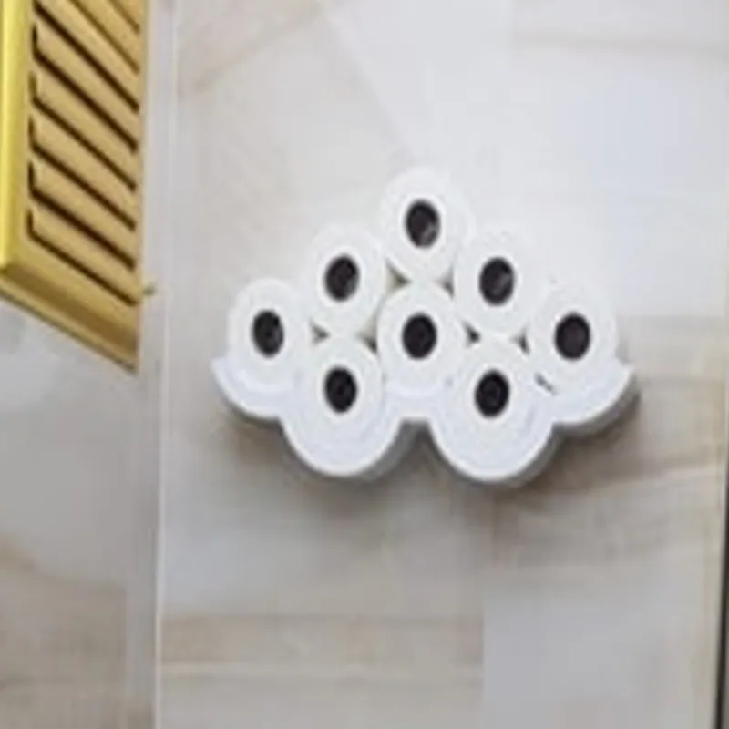 Soporte de papel higiénico Flying Rool, Soporte múltiple, Color negro, 54151