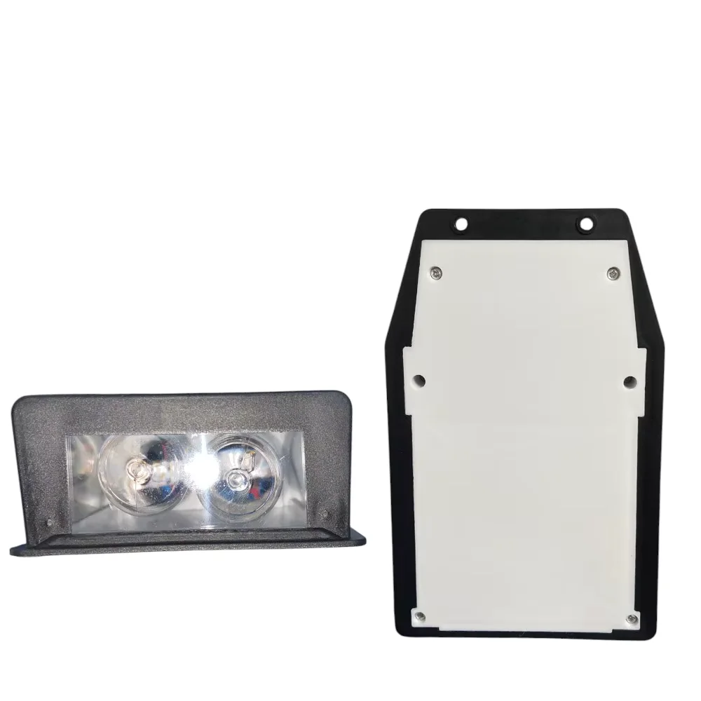 مصباح شمسي مزدوج LED ، فانتيرا مضيء ، مستشعر De Presque E Movimento