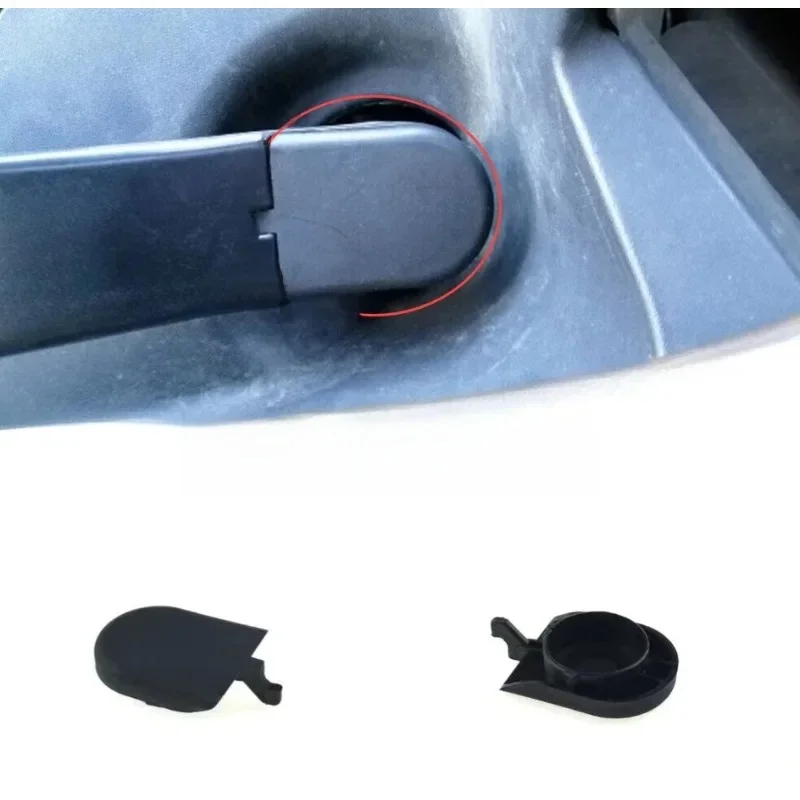 2Pcs Car Front Wiper Rocker Arm Cover Cap #8250B006 For 2017-2020 Mitsubishi Outlander Auto Front Windshield Wiper Cover Cap