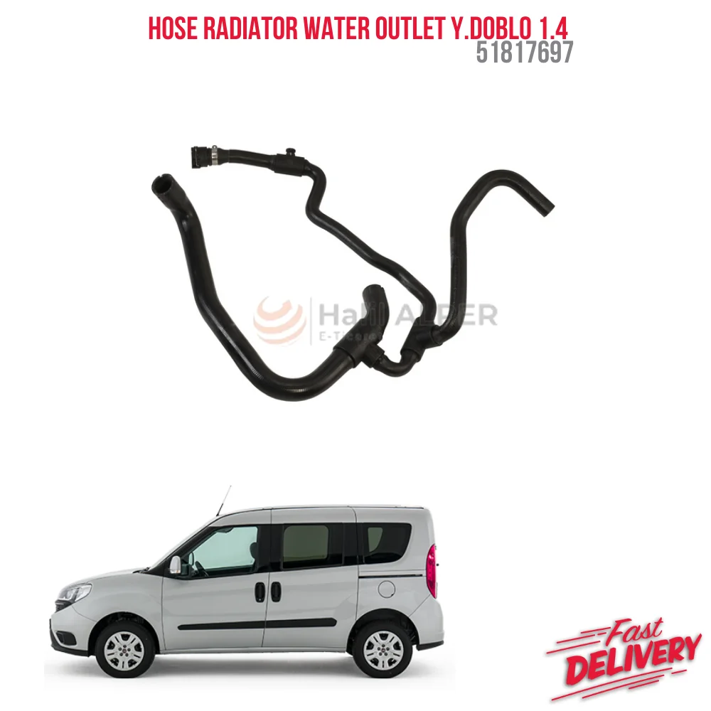 

FOR HOSE RADIATOR WATER OUTLET Y.DOBLO 1.4 51817697 REASONABLE PRICE DURABLE SATISFACTION FAST DELIVERY HIGH QUALITY