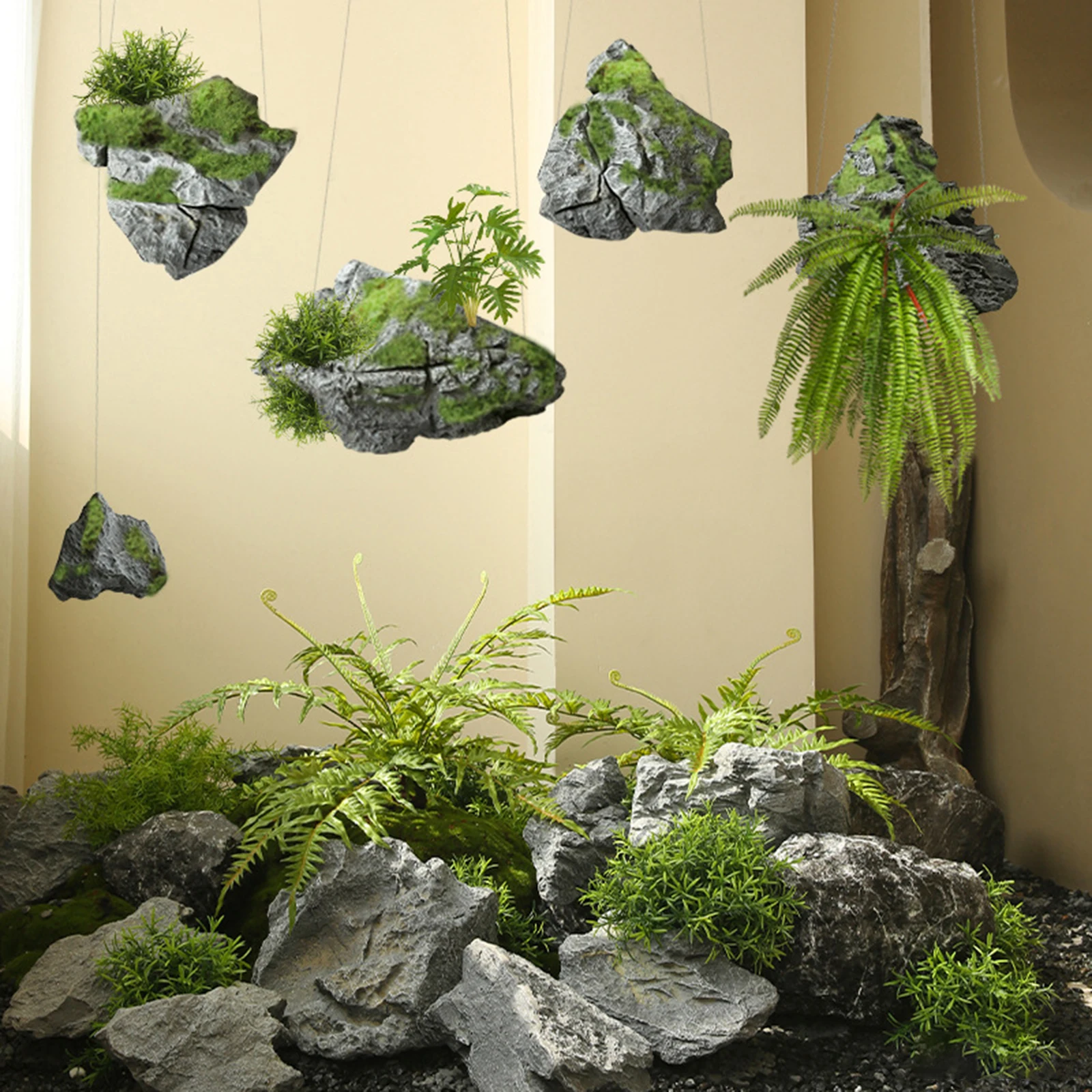 Artificial Landscape Rock outdoor Decorations Versatile Rockery Lawn Landscaping Figurine Decorative Foam Stone For Garden Park