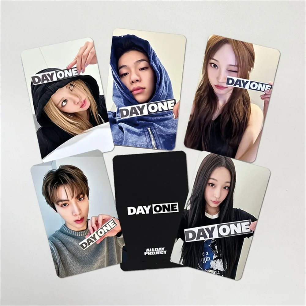 

ALLDAY PROJECT Photocard Annie Tarzan Bailey Woochan Bright Film Korean Style Coated Card LOMO Card Fans Collection Gift