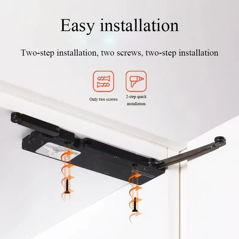 

Push To Open Cabinet Catches Hidden Cabinet Handles Damper Buffer For Wardrobes Soft Closing Automatic Door Closer Hardware