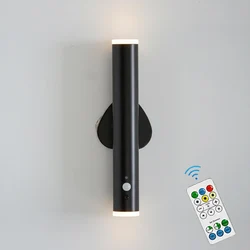 New Rechargeable Wall Lamp Human Body Sensor Rechargeable Magnetic Wall Lamps On Battery Wireless Wall Lamps