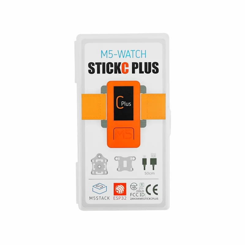 M5Stack 공식 M5StickC PLUS(시계 액세서리 포함)