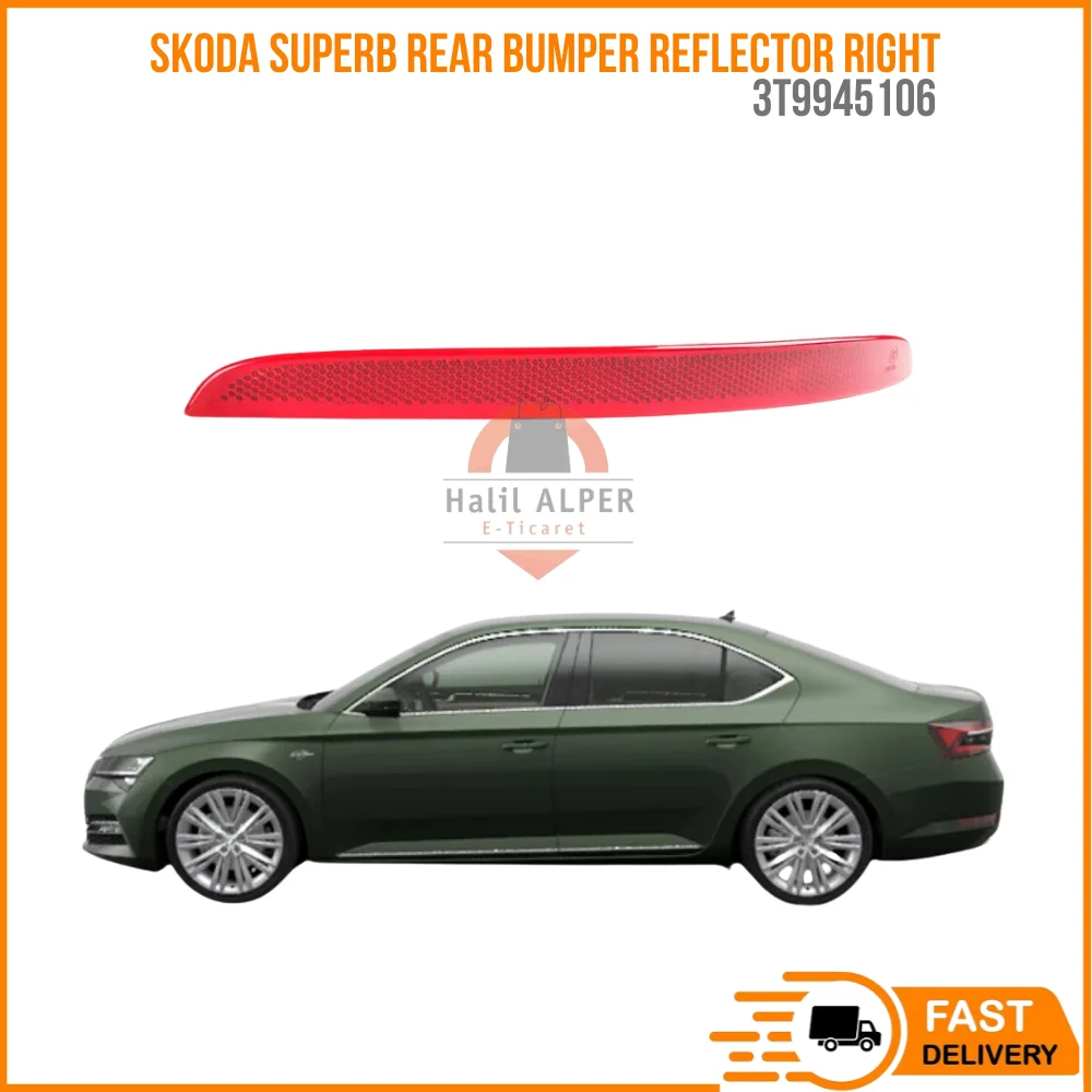 Voor Skoda Super B Achterbumper Reflector 08-15-Rechts Oem 3t9945106 Super Kwaliteit Hoge Tevredenheid Redelijke Prijs Snel Delive