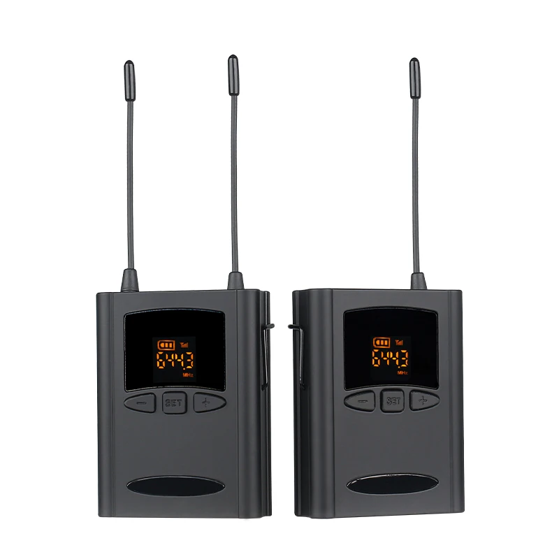 UHF Wireless In-Ear Monitor System Stage Monitoring Professional Receivers Transmitter Digital Sound  Broadcast Outdoor Gaming