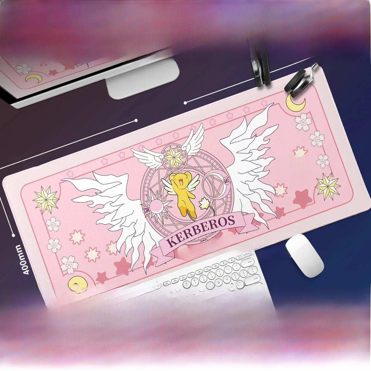 Xxl Sakura Card Anime podkładka pod mysz duża klawiatura do gier podkładka pod mysz Clow Card podkładka pod mysz komputer biurowy podkładka na stół rozszerzona podkładka na biurko — zdjęcie produktu 7