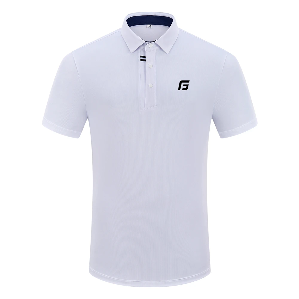 Golfist Golf T-shirt for Men Short Sleeves Polo Shirt Quick Dry Breathable Comfort Leisure Sportswear