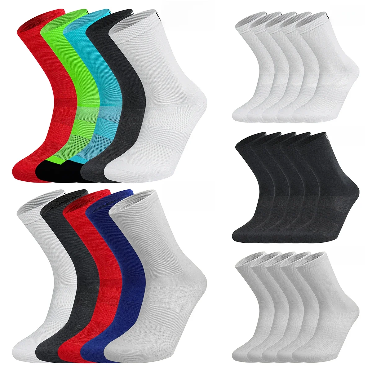 AliExpress TIMUBIKE 5 Pairs Cycling Socks Men Women Breathable Crew Bike Running Socks Fashion Compression Climbing Travelling Walking Hiking Socks