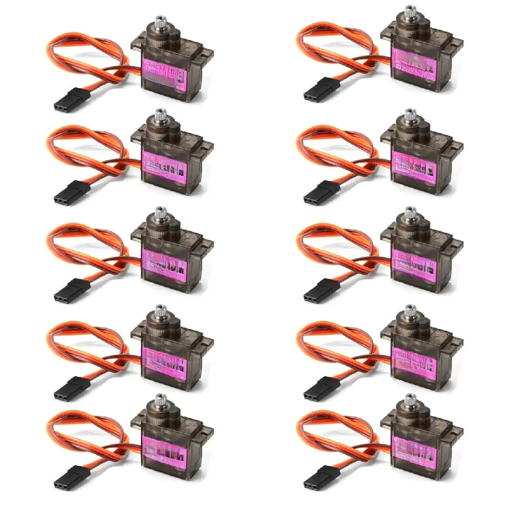 MG90S Servo 1/4/10 Stuks Metal Gear Digitale 9g Servo Voor RC Helikopter Vliegtuig Boot Auto RC robot - afbeelding 2