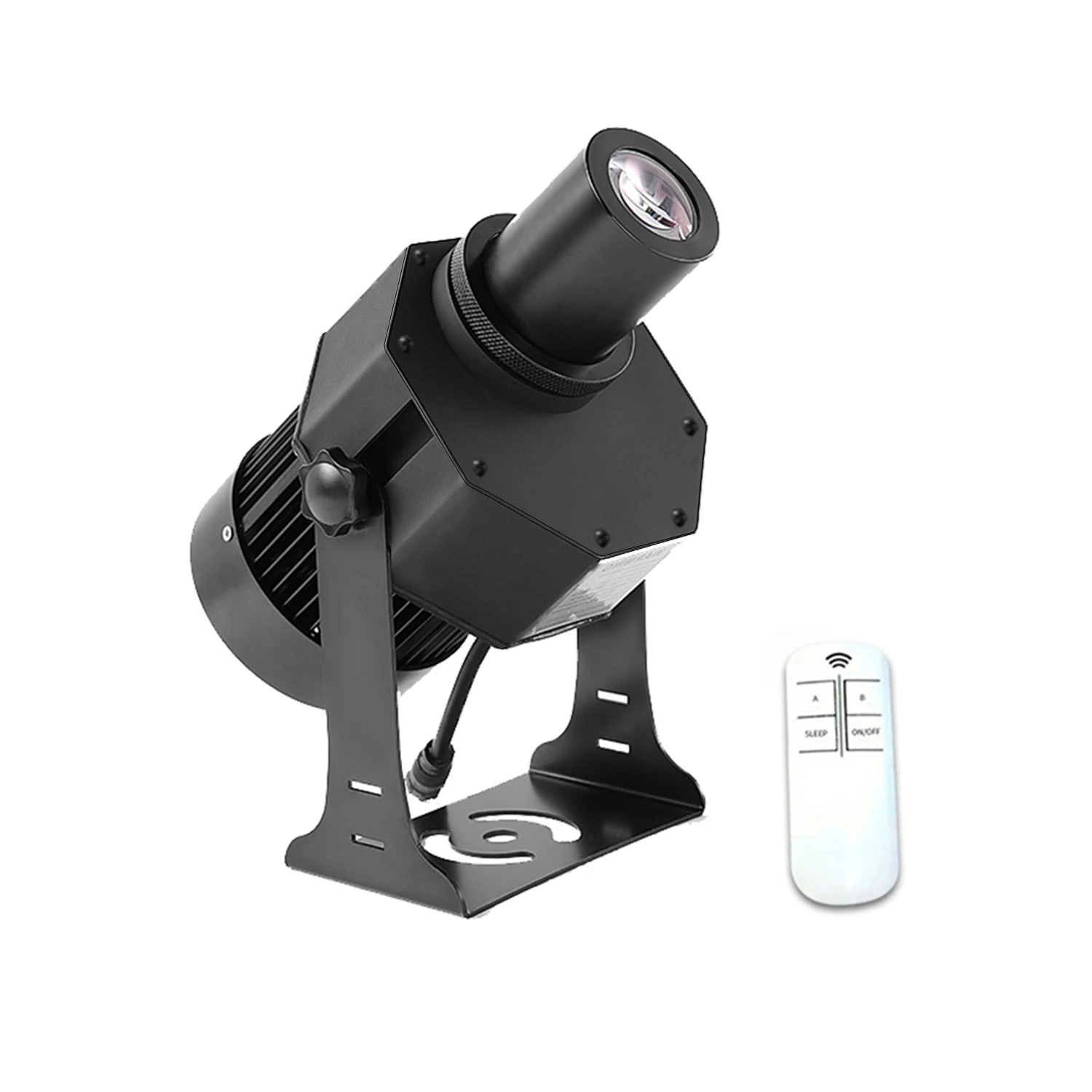 Led Ip65 Gobo Projector Light Outdoor Customized Logo Floor Projection Lamp Rotating CE Certification Source Factory