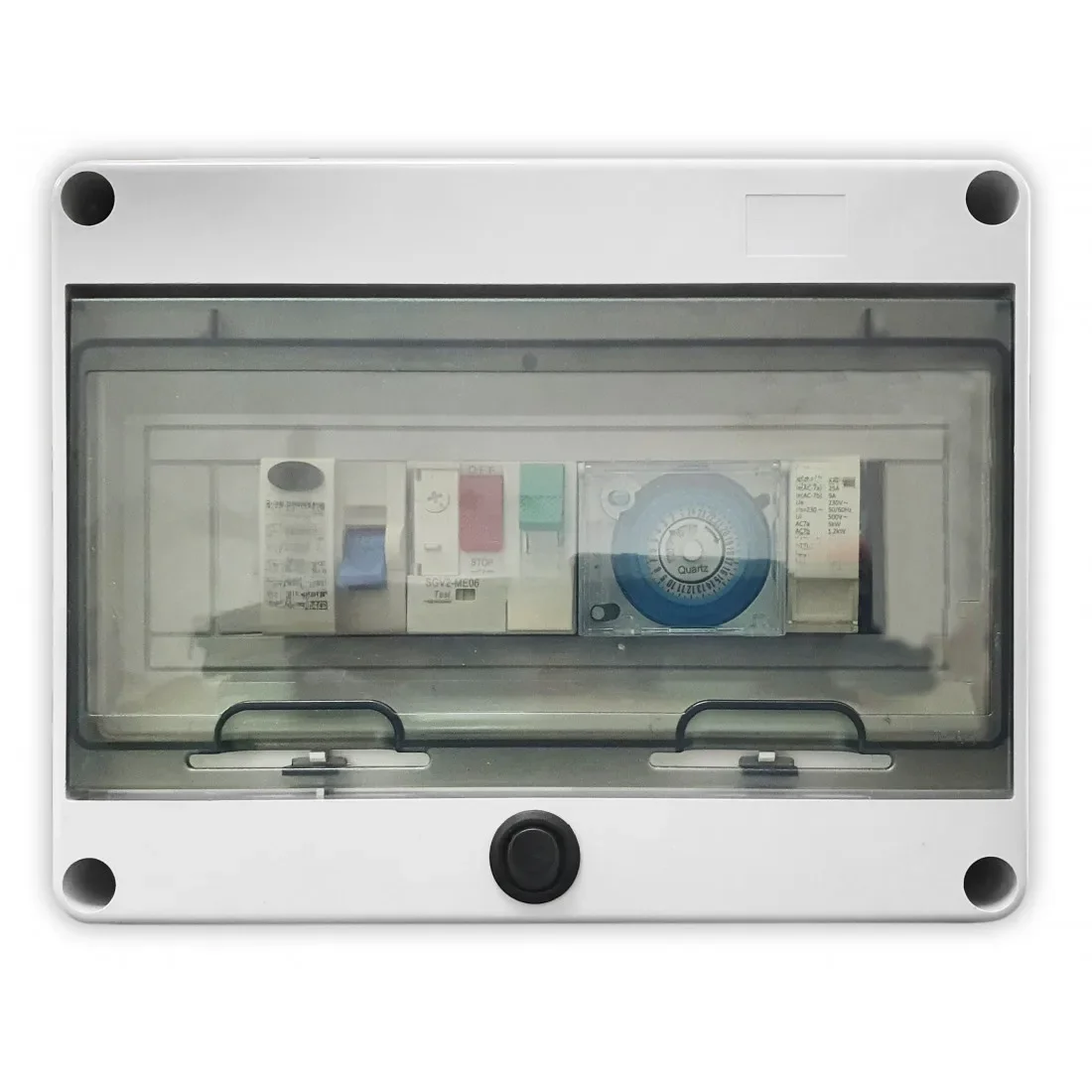 Acessórios elétricos da piscina do quadro com contator diferencial do motor da segurança apropriado