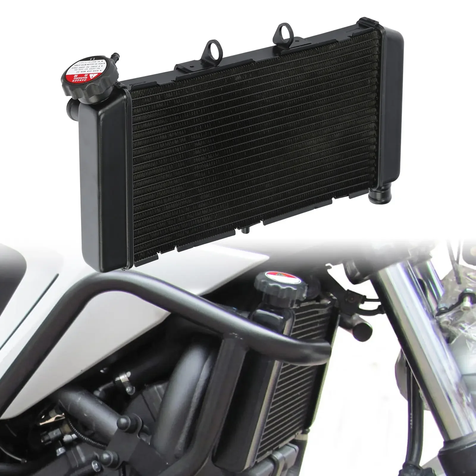 Chłodnica chłodnicy silnika dla Honda NC700 NC700X 2012-2017 NC750S 2014-2021 NC750X ABS DCT 2014-2023 motocykl — 2