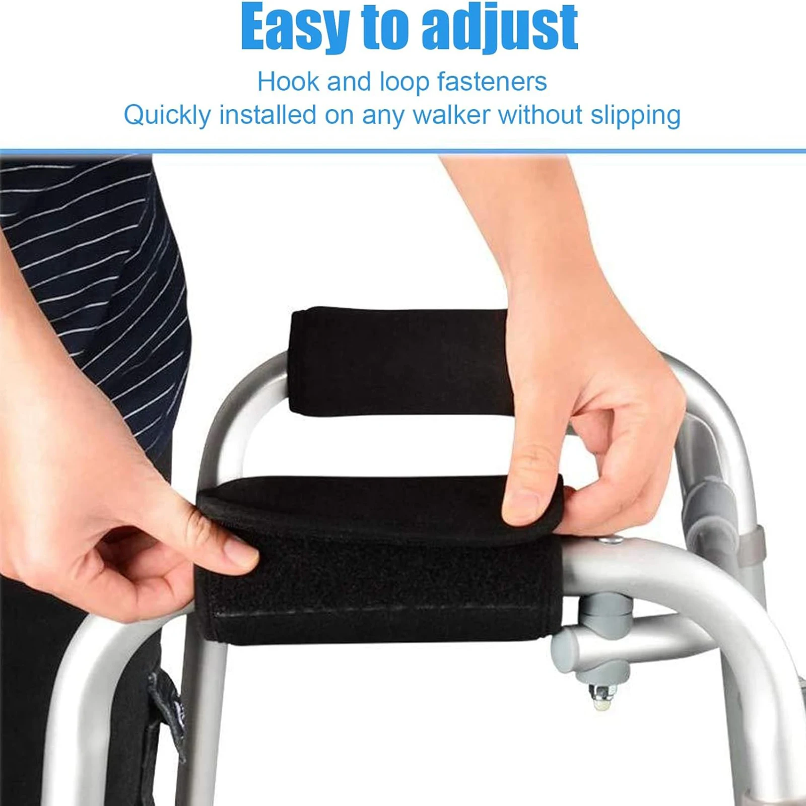 Soft Walker Handle Grips - 2 Pack - usage example