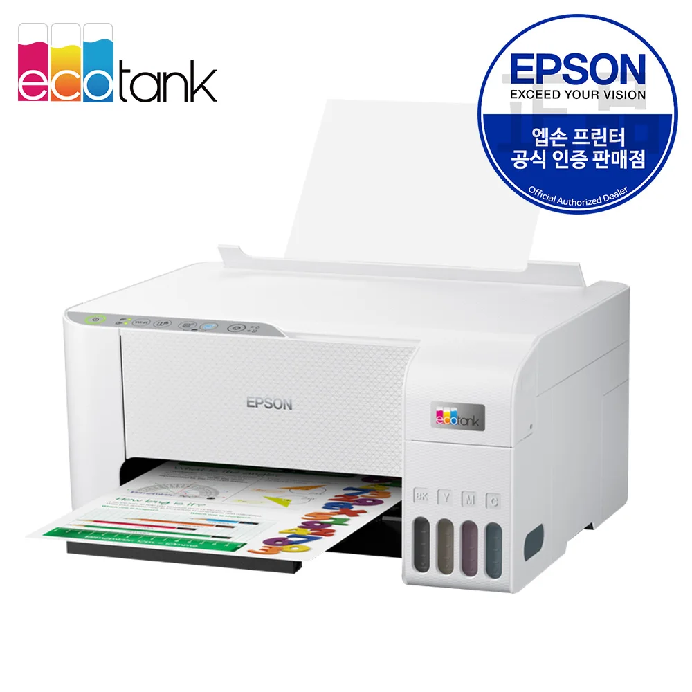 [EPSON official certification point] Epson L3256 Eco-tank Original Inlimited Ink Ink-in-service printer with home printing copy scan wireless