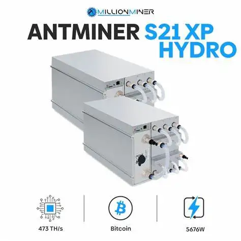 

AMAZING OFFERS New BITMAIN Antminer Bitcoin BTC Miner S21 XP Hyd 473T 5676W Hydro-cooling Miner