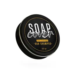 SoapCover, Gray Hair Coverage Soap, Hair Darkening Compressed Soap Bar, 1.7 Oz