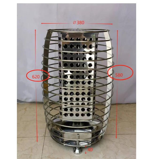 تصميم جديد DIOOIST 3KW-15KW Wifi App التحكم الخارجي معدات غرفة الساونا سخان الساونا البخار الجاف ساونا السعر