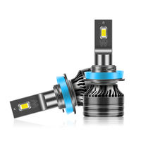 Roadsun 6000K White H11 Car LED Headlights 20000LM High Power 150W  3570 CSP Chips Auto LED Bulbs  For vehicles