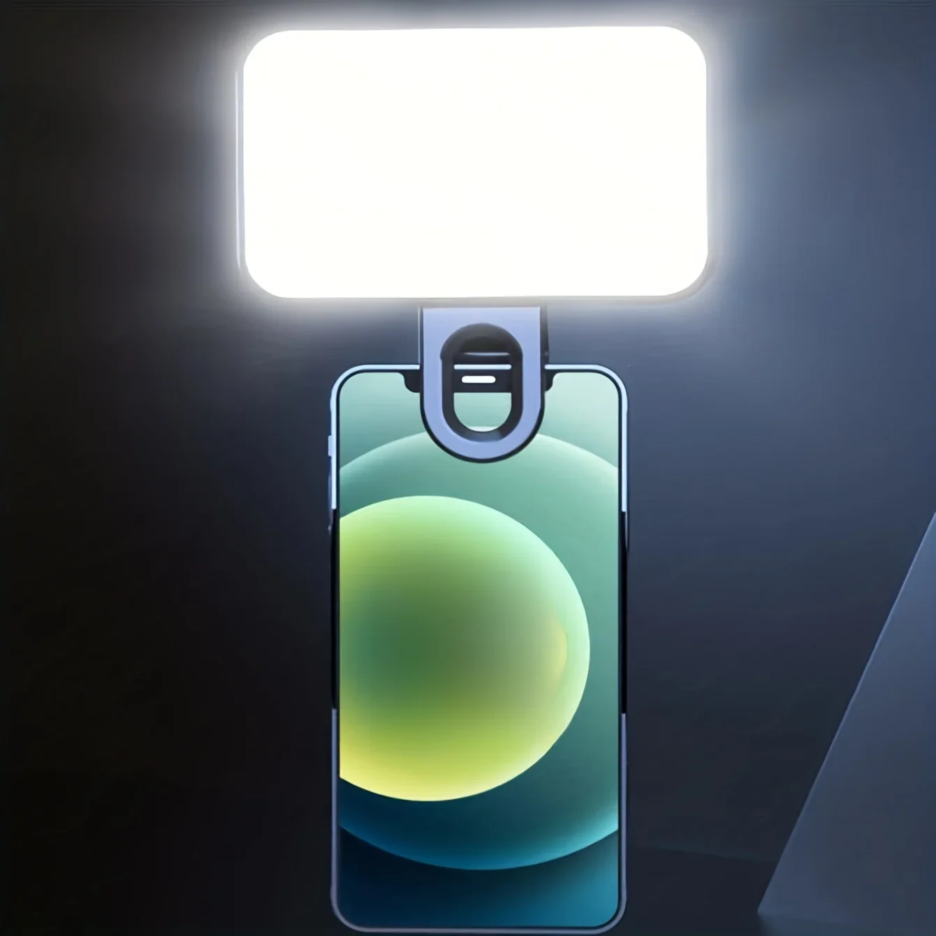 Portátil Mini Selfie Fill Light, Recarregável, 3 Modos, Brilho Ajustável, Clip On, Telefone Móvel,