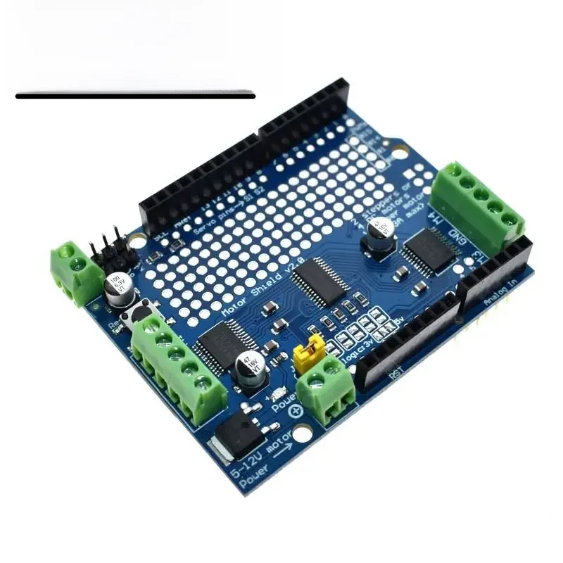IIC I2C TB6612 Mosfet silnik krokowy PCA9685 PWM sterownik serwo tarcza V2 dla Arduino Robot PWM Uno Mega R3 wymień L293D — zdjęcie produktu 7