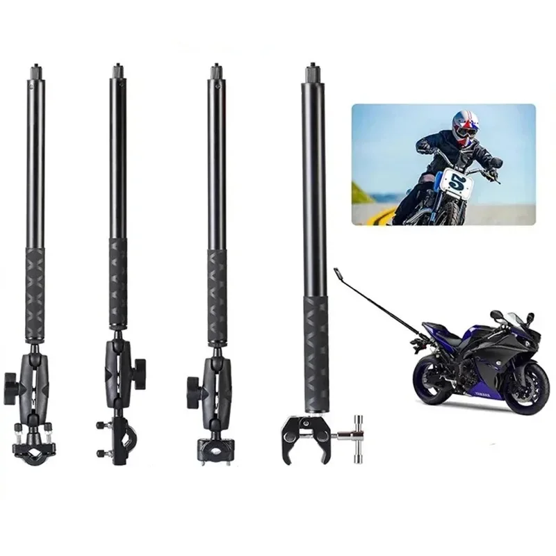 AliExpress SZKOSTON Bicycle Motorcycle Panoramic Selfie Stick Monopod Mount Handlebar Bracket For Insta360 X2 X3 X4