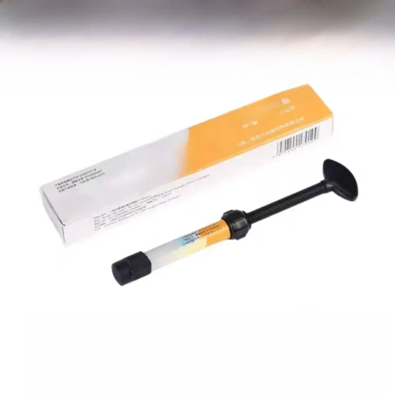 Matériaux dentaires, résine Composite à polymérisation légère, seringue fluide, recharge de liaison, Gel adhésif, matériaux de restauration buccale