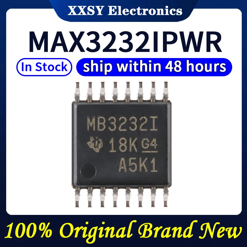 MAX3232IPWR TSSOP16 ، أصلي ، جديد