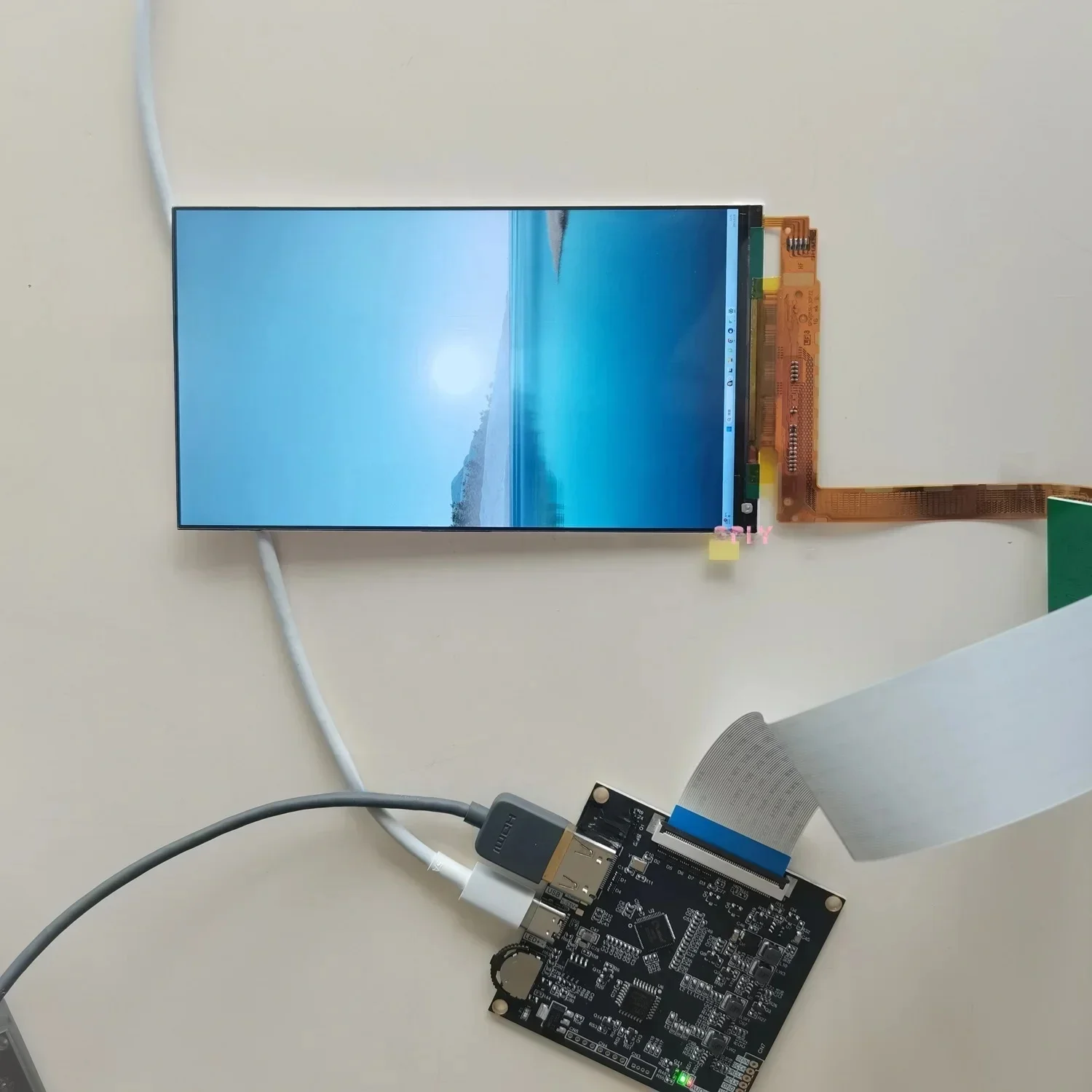 DIY Tragbarer Monitor 6" LS060R1SX01 6 Zoll 1440x2560 IPS LED Panel 2560X1440 und HDMI-kompatibles Controller Board Typ-C MIPI