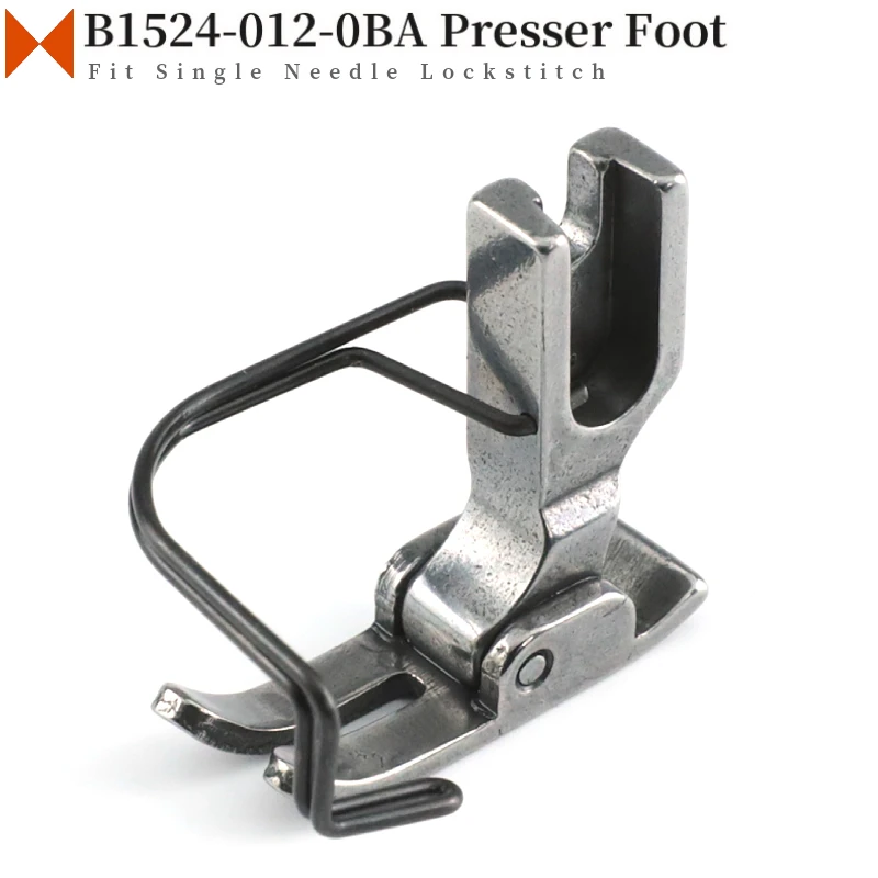 B1524-012-0BA Hinged Standard Presser Foot With Finger Guard For Industrial Single Needle Lockstitch Sewing Machine Parts JUKI