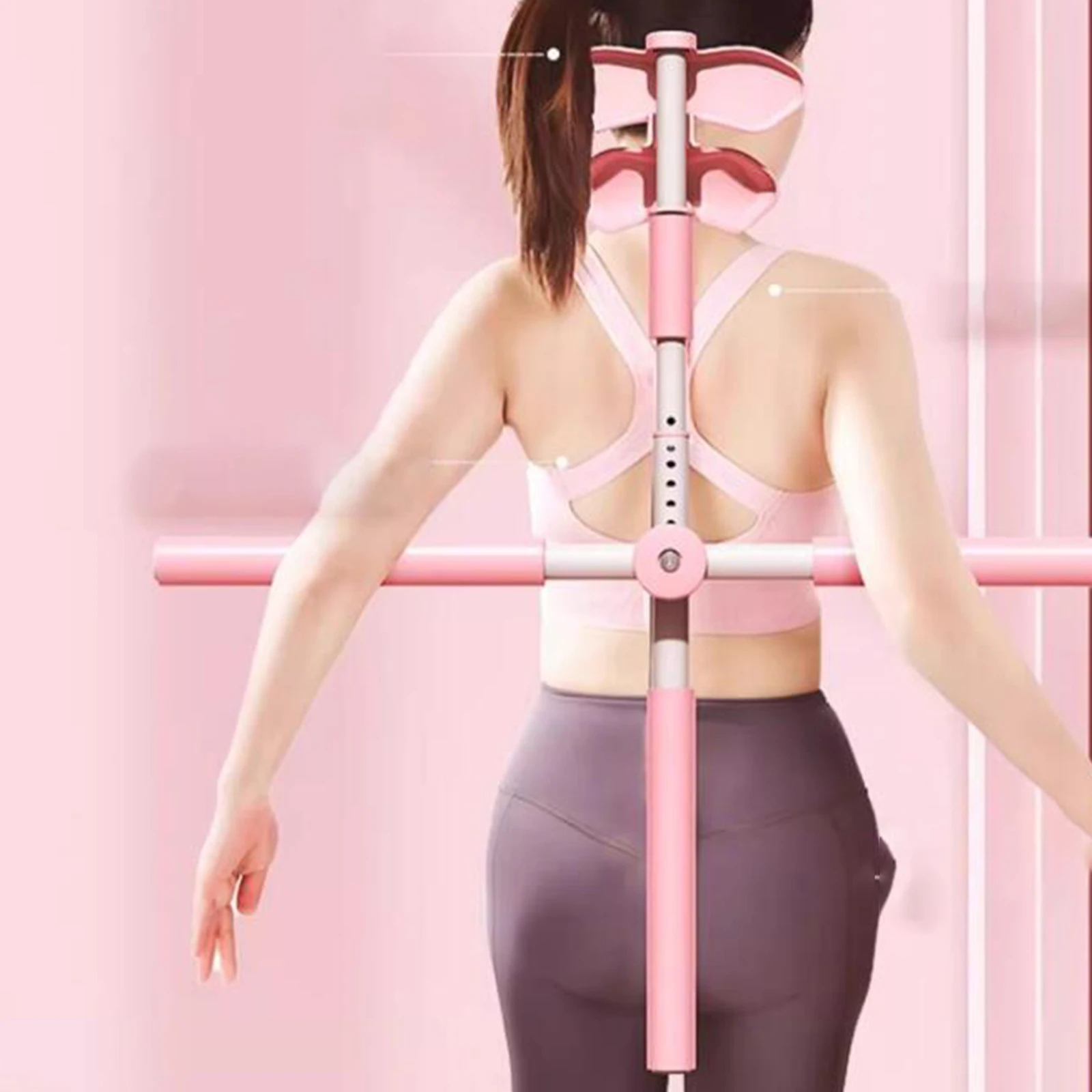 عصا اليوغا الصليب مفتوحة الظهر - مراجعة Posture Corrector Back وسعره