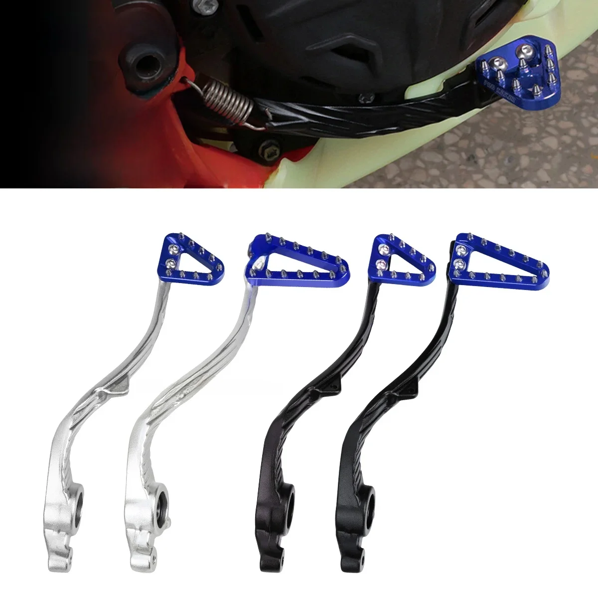 AliExpress XCMT Motorcycle Rear Foot Brake Lever For Husqvarna 2023-2025 TC TE TX FC FE FX 125 150 250 300 350 450 501 Dirt Bike Accessories